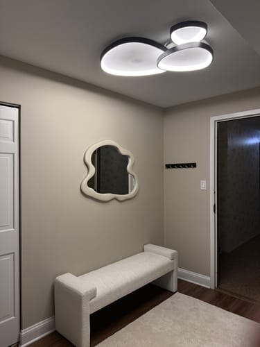 Customer photo review of WOMO Low Profile Ceiling Light-WM1027