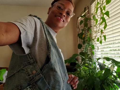 Customer photo review of Denim Shoulder Bags