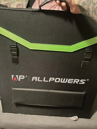 Customer photo review of ALLPOWERS 200W Faltbares Solarpanel SP033