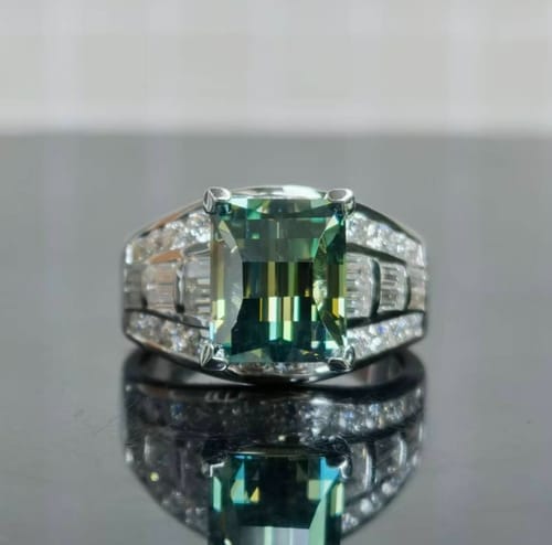 Deborah A. review of Doveggs 1ct-5ct Square/Elongated Pixel Cut loose moissanite/colored gem stone image 1 out of 1