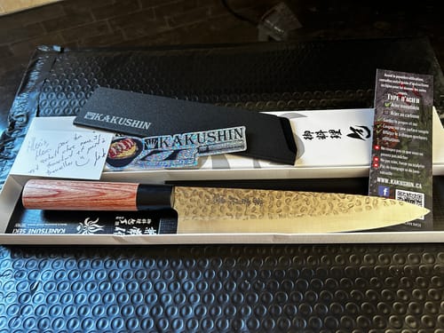 Customer photo review of Daido Gyuto 210mm