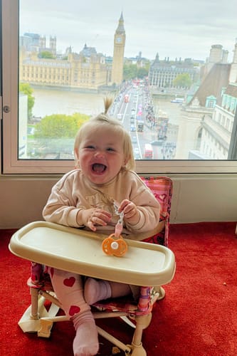 Customer photo review of Amy baby chair