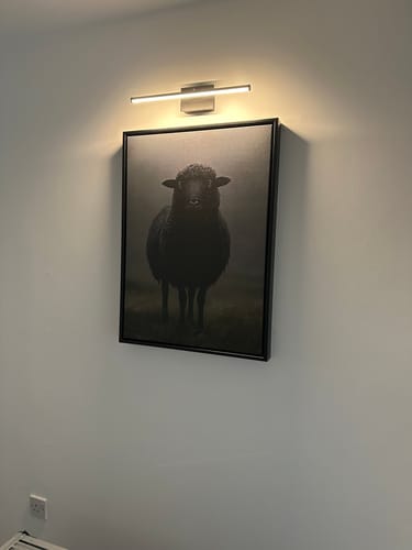 Customer photo review of Black Sheep Print
