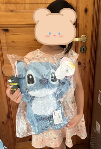 Customer photo review of Disney Stitch Soft Plush Toys