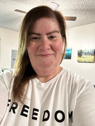 Customer photo review of Freedom CK T-Shirt