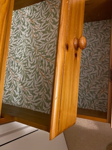 Customer photo review of Adhesive Sticky Dots | Designed to Hold Drawer Liners In Place