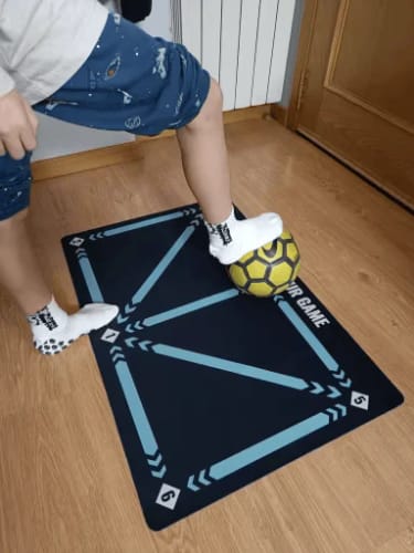 Customer photo review of TactikPad - Tapis d'entrainement de Football