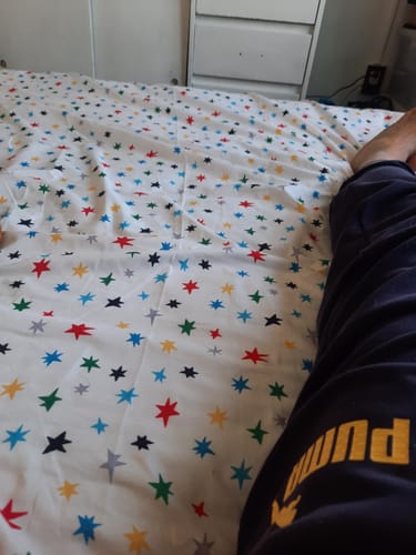 Customer photo review of Juego de Sábanas Koala Microfibra Ecológica Piel de Durazno- Estampada -Tamaño y color a elegir