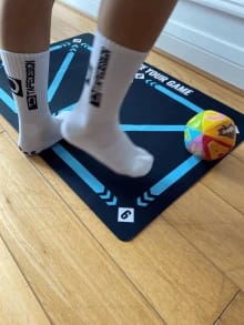 Customer photo review of TactikPad - Tapis d'entrainement de Football