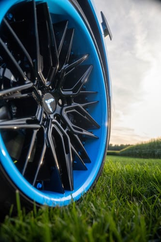 Customer photo review of CUSTOM FORGED 2-PIECE CONCAVE CORVETTE WHEELS: RV-T081