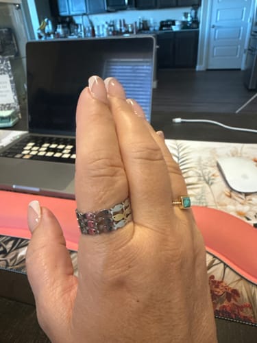 Customer photo review of Swim Against The Current Ring