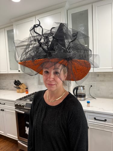 Customer photo review of Spellbound Quilted Witch Hat Sewing Pattern | Digital PDF Pattern
