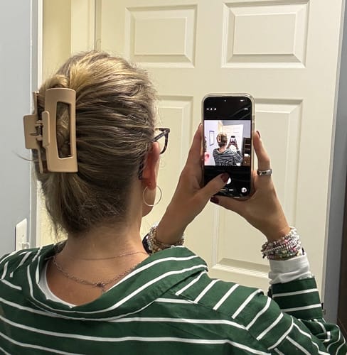 Customer photo review of cloud clip