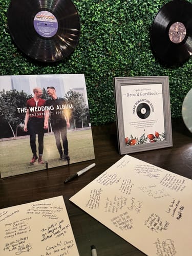 Customer photo review of Custom Vinyl Records