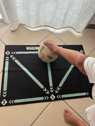 Customer photo review of TactikPad - Tapis d'entrainement de Football