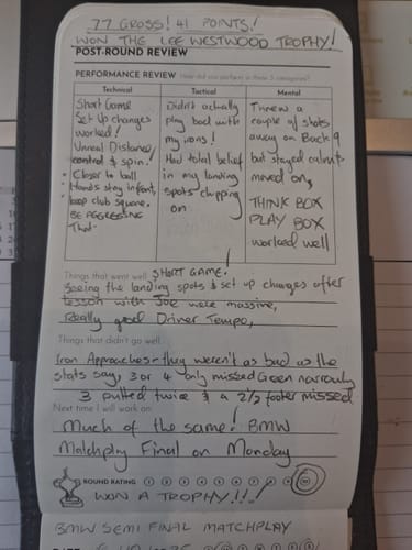 Customer photo review of The Track Pad Pro