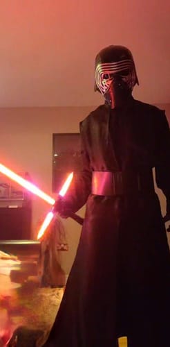 Customer photo review of Crossguard Saber - Model Eco Kylo