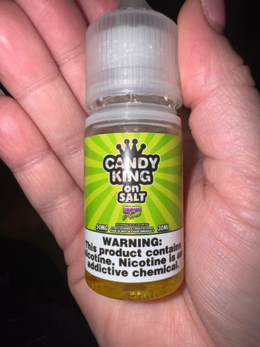 Customer photo review of Candy King On Salt Hard Apple 30ml Nic Salt Vape Juice