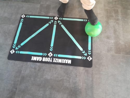 Customer photo review of TactikPad - Tapis d'entrainement de Football