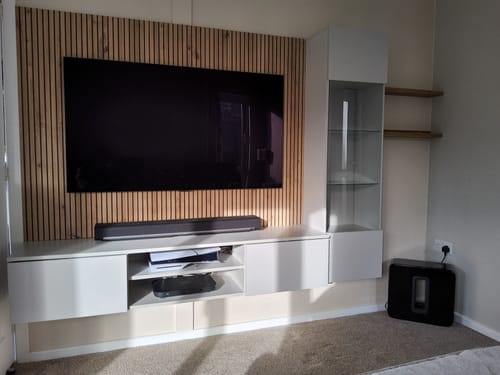 Customer photo review of Xavi Entertainment Unit For TVs Up To 70"