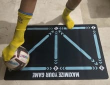 Customer photo review of TactikPad - Tapis d'entrainement de Football