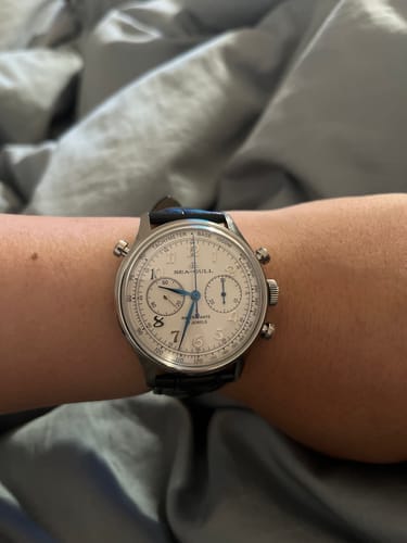 Customer photo review of 70th Anniversary Rattrapante Chronograph Limited Edition 42.5mm