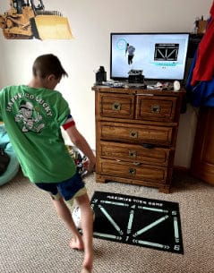 Customer photo review of TactikPad - Tapis d'entrainement de Football