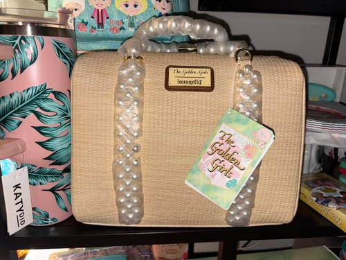 Customer photo review of Loungefly ABC The Golden Girls Sophia Handbag