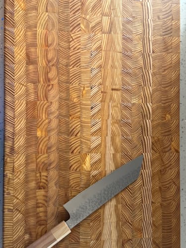 Customer photo review of Larchwood Cutting Board (Premium)