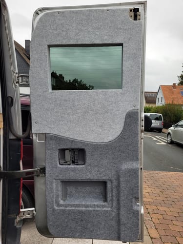 Customer photo review of Carpet Filz selbstklebend für Camper