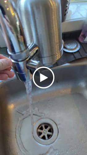 Customer video review of Evolved H2O™ Advanced Tap Filter