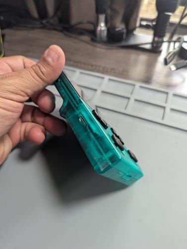 Reseña con foto de un cliente sobre Consola Retro Anbernic RG35XX Pro
