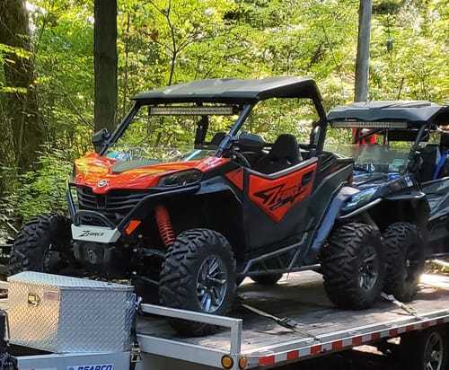 Customer photo review of CFMoto Wheel Spacers - ZForce 800/950 (Gen2)