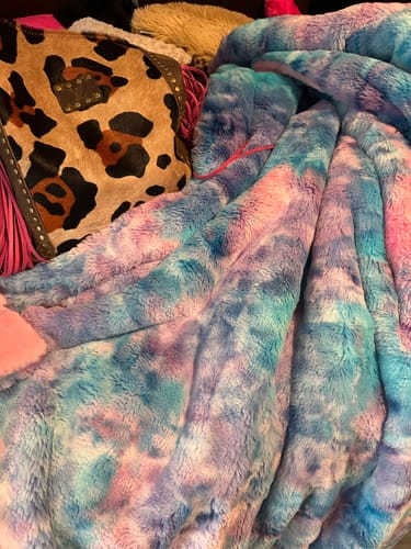 Customer photo review of The Fairy Pop Blanket