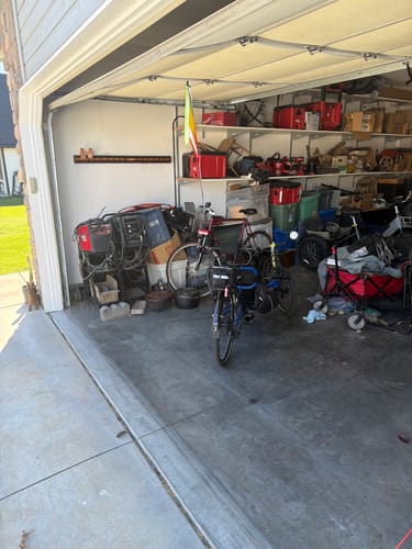 Customer photo review of Purple Sky Fade Flags