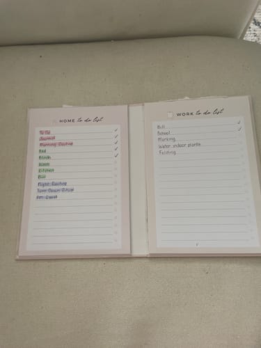 Customer photo review of Home & Work To-Do List