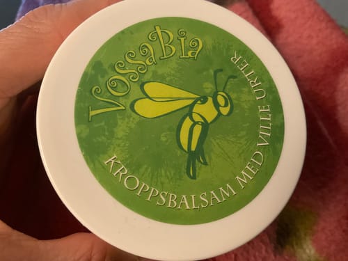 Customer photo review of Kroppsbalsam med ville urter