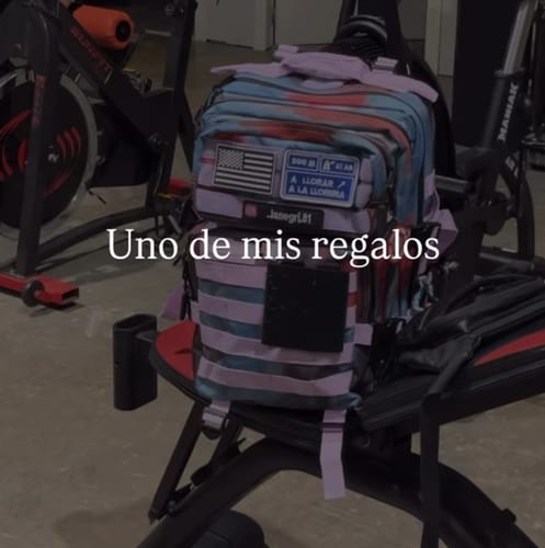 Customer photo review of Mochila Táctica 25L Nebula