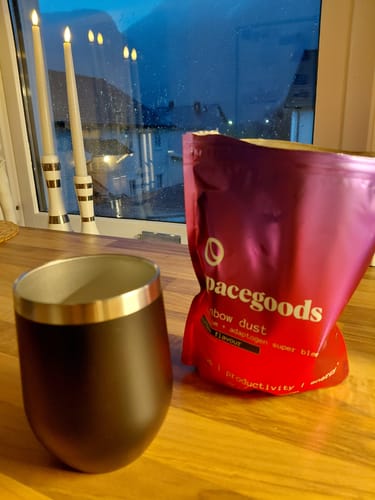 Customer photo review of rainbow dust