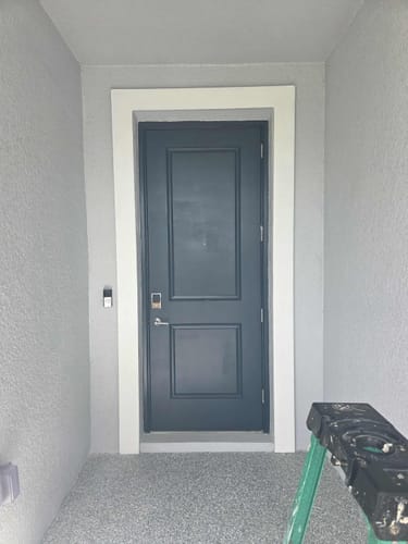 Customer photo review of Clear 4 Lite Glass and Frame Kit (3/4 Lite)