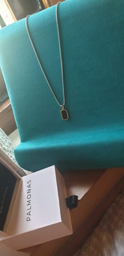 Customer photo review of Shadow Octane Necklace