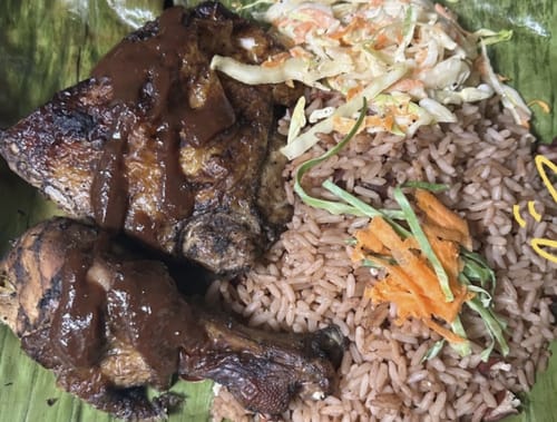 Customer photo review of BUY 5 (+1 FREE) JAMAICAN MEAL PLAN