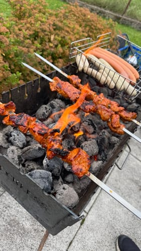 Customer photo review of Schweine-Schaschlik Tomate – fruchtige Würze aus Tomate & Paprika | mySchaschlik