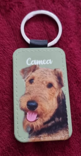 Hildegard P. review of Haustierportrait - Individueller Schlüsselanhänger image 1 out of 1