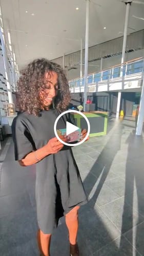 Customer video review of Almond Croissant Blondie Hetty's X Chocolate Smiths Collab