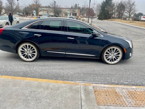 Customer photo review of 2013-2019 Cadillac XTS AWD/FWD 2-Wheel Rear Conversion Kit (XTS2R)
