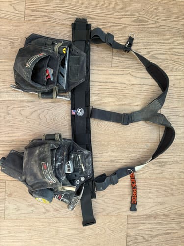 Customer photo review of Badger Toolbelts | 3.5in Straight Belt