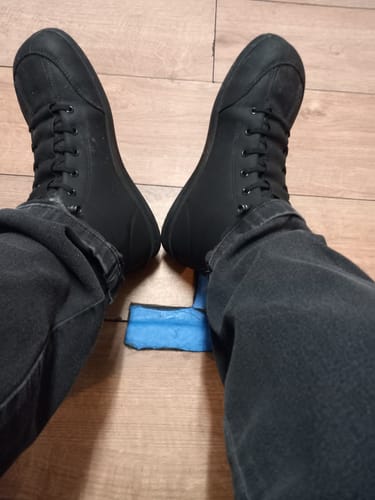 Customer photo review of Yew - Barefoot Shoes