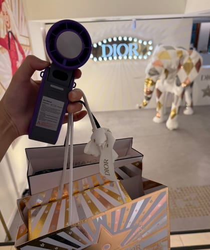 Customer photo review of Foldable Turbo Fan with Ice Compress