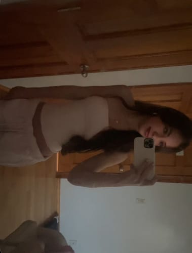 Customer photo review of Bamboo Alaïa tube top (bunny)